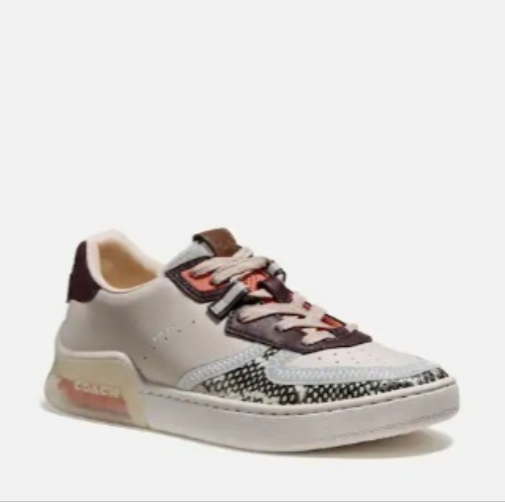 Coach Customized Women's Citysole Moto Court. Size 8.